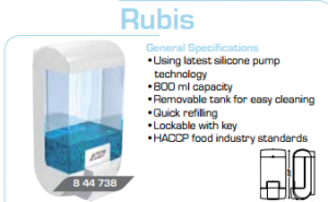 soap dispenser rubis